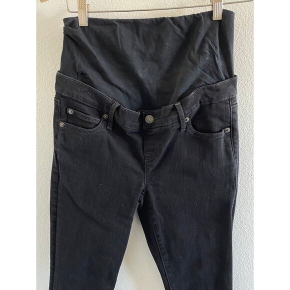 GAP Maternity True Skinny Jeans Black - Picture 4 of 9